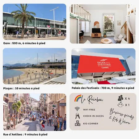 Le Rainbow Grand Type Loft Cannes